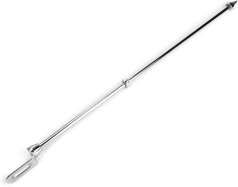 Motorcycle Flag Pole,Motorcycle Flag Mounts Universal Motorcycle Auto Flagpole Rear Luggage Rack Mount Flag Pole Accessorysilver (Electroplate) in Saudi Arabia