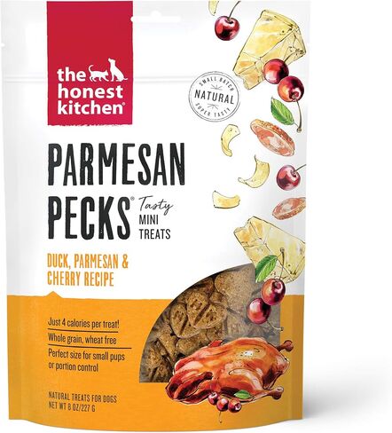 The Honest Kitchen Parmesan Pecks: Chicken, Parmesan & Cranberry Recipe, 8 oz Bag in Saudi Arabia