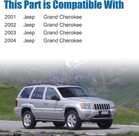 741-375 منظم نوافذ الطاقة لجانب الراكب الخلفي مع مجموعة محرك متوافق مع 2001-2004 جيب جراند شيروكي، OE 11A128، 11R102، 2552-6328R، 82-435BR، 82435BR، ARBJ491704، REPJ491701، SK741375 in Kuwait