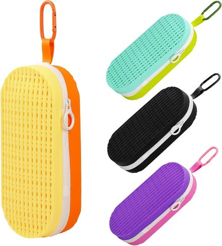 Swim Goggle Case for Swimming Goggles, Sunglasses, Zipper Eyeglasses Case for Men, Women, and Kids in Saudi Arabia