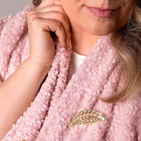 Demdaco Giving Reminder Gold Tone Iron Metal Brooch Pin in Saudi Arabia