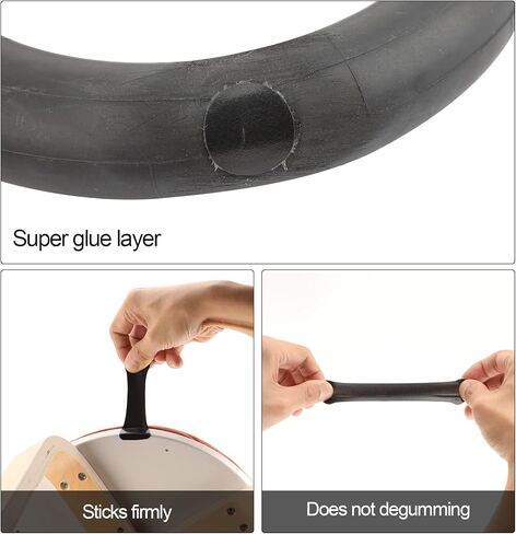 مجموعة أدوات إصلاح الثقوب للدراجات من Oumers، 15 قطعة من الرقع ذاتية اللصق بدون غراء، دائرية ومربعة لإصلاح الأنبوب الداخلي للدراجة مع عرموش، عصا بإحكام in Kuwait