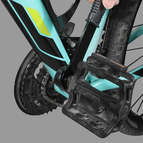 مفتاح ربط دواسة الدراجة من Oumers، مفتاح ربط طويل للدراجة 15 مم أداة إزالة إصلاح لإصلاح الدراجة وركوب الدراجات الجبلية وصيانة الدراجات الجبلية BMX in Kuwait