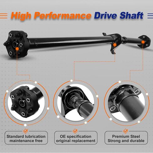 DriveXpert عمود محرك خلفي كامل عمود محرك الدعامة مجموعة عمود مناسب لكرايسلر 300 2005-2008 | دودج تشارجر 2007-2008 | دودج ماغنوم 2005-2008، AWD، استبدال OE 4593546AC، 4593546AD (54100573) in Saudi Arabia