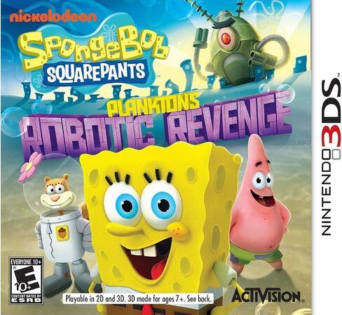 SpongeBob SquarePants: Plankton's Robotic Revenge - Nintendo 3DS in Saudi Arabia