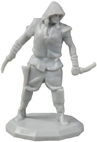 Monster Protectors- 28 Unpainted 1" Hex-Sized Fantasy Mini Figures for Your RPG Dungeon Campaigns in Saudi Arabia