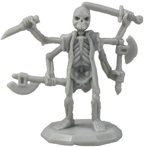 Monster Protectors- 28 Unpainted 1" Hex-Sized Fantasy Mini Figures for Your RPG Dungeon Campaigns in Saudi Arabia
