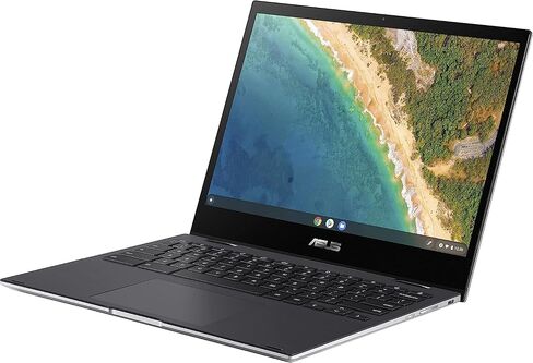 ASUS Chromebook Flip CM3، شاشة NanoEdge مقاس 12 بوصة تعمل باللمس، MediaTek Kompanio 820 T8192، وحدة معالجة الرسومات Arm NATT MC5، 64 جيجابايت eMMC، ذاكرة وصول عشوائي 4 جيجابايت، Wi-Fi 5، نظام تشغيل Chrome، فضي CM3200FM1A-DH01T (متجدد) in Saudi Arabia