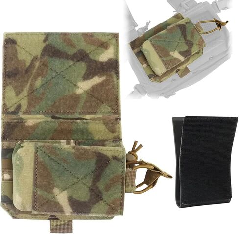 التكتيكية مجلة واحدة الحقيبة راديو الحقيبة MAG إدراج غطاء رفرف ل MK2 MK3 MK4 التكتيكية الصدر تلاعب الصدرية in Kuwait