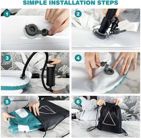 Toddler Airplane Bed Toddler Travel Bed - Airplane Bed Airplane Seat Extender Toddler Bed Belt Toddler Travel Bed for Train Airplane Car #7 in Kuwait