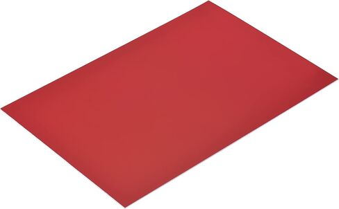 MECCANIXITY ABS Engraving Double Color Sheet 7.9x12inch White/Red for Badge, Sign, DIY Carving Pack of 12 in Saudi Arabia