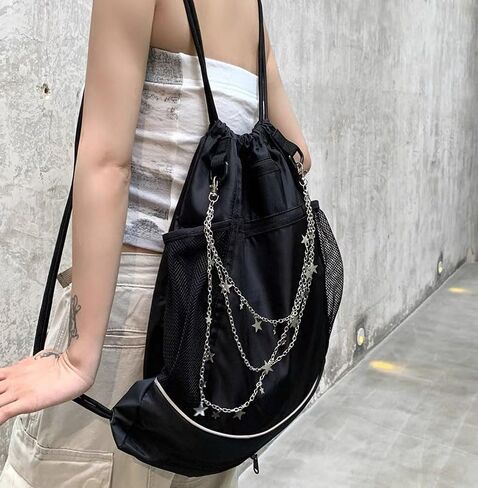 نجوم قلادة السراويل سلسلة للنساء الرجال الفتيات الشظية الهيب هوب القوطي الطبقات جان بنطلون روك محفظة فاسق جيب سلاسل الموضة العصرية محب قفل سحر الخصر حزام سلاسل المفاتيح الجسم مجوهرات اكسسوارات in Kuwait