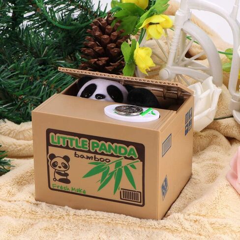 Stealing Piggy Bank, Automatic Stole Coin Piggy Bank Money Saving Box Coin Bank (Strawberry) in Saudi Arabia