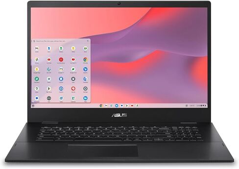 Asus 17 Slim Laptop Intel Processor up to 2.8GHz 17in Full HD 4GB DDR4 64GB Storage WiFi + BT Chrome OS (CX17 – Renewed) in Saudi Arabia