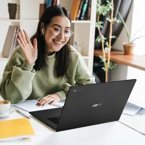 Asus 17 Slim Laptop Intel Processor up to 2.8GHz 17in Full HD 4GB DDR4 64GB Storage WiFi + BT Chrome OS (CX17 – Renewed) in Saudi Arabia