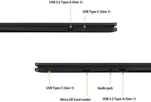 Asus 17 Slim Laptop Intel Processor up to 2.8GHz 17in Full HD 4GB DDR4 64GB Storage WiFi + BT Chrome OS (CX17 – Renewed) in Saudi Arabia