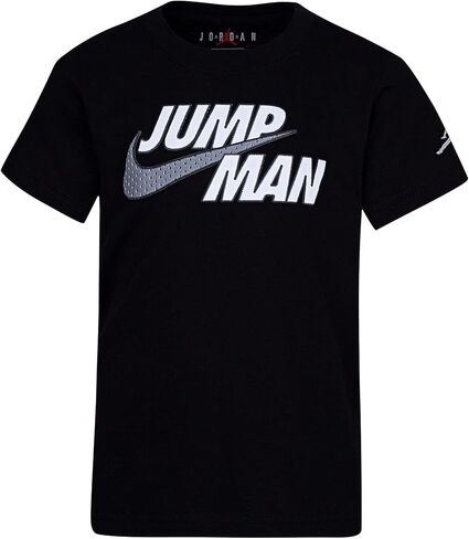 Jordan Boy's Jumpman Strong Tee (Little Kids) Black 4 (Little Kid) in Saudi Arabia