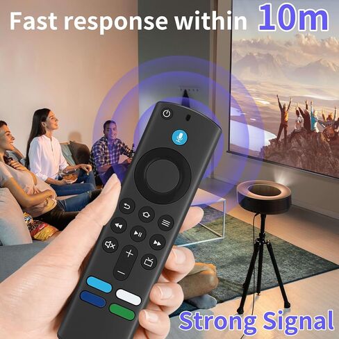 L5B83G (3rd Gen) Replacement Remote Control with Voice Function,Fit for Fire Smart TV Stick(2nd Gen, 3rd Gen, Lite, 4K), Fit for AMZ Smart TV Cube (1st Gen & 2nd Gen), and Fit for AMZ Smart TV Stick in Kuwait