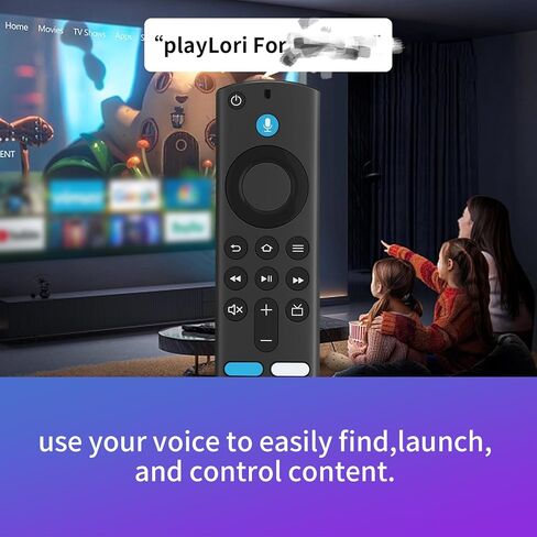 L5B83G (3rd Gen) Replacement Remote Control with Voice Function,Fit for Fire Smart TV Stick(2nd Gen, 3rd Gen, Lite, 4K), Fit for AMZ Smart TV Cube (1st Gen & 2nd Gen), and Fit for AMZ Smart TV Stick in Kuwait