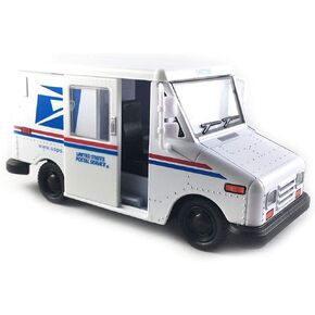📬 شاحنة بريد الولايات المتحدة USPS 1987 Grumman LLV بمقياس 1:36 من المعدن المصبوب 5 بوصات لعبة شاحنة