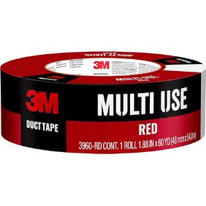 3M 3960-RD Duct Tape, 60 Yards, Red