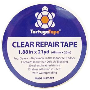 Repair Tape for Greenhouse, 1.88inches x 21yards, Clear Repair Tape, Excellent Heat Resistance, All Weather and UV Blocking, with Waterproofing, 1 Unit