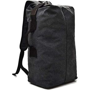 N/W Military Duffel Bag Top Load Double Strap Canvas Backpack Army Travel Big Size,Large Capacity Travel Climbing Bag