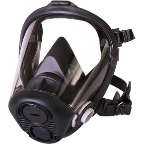 Honeywell North RU6500 Series Niosh-Approved Full Facepiece Silicone Respirator, Medium (RU65001M)