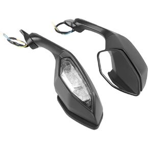 Offroad Rear View Side Mirror Adjustable Motorcycle Side Rearview Mirrors Replacement for Yamaha YZF R1 2015-2020 YZF R6 2017-2019