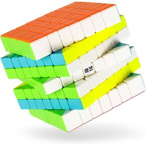 QY Qixing S 7x7 Stickerless Bright Magic Cube MoFangGe Qixing S 7x7x7 Speed Cube Puzzle Game Toys