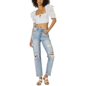 Kancan High Rise Slim Straight KC8708M