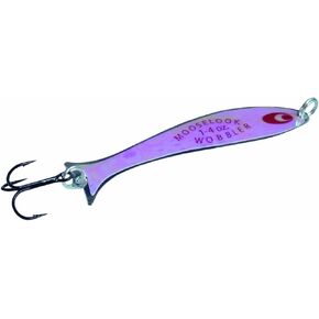 2-1/2-Inch Junior Wobbler, 1/6-Ounce, Rainbow Smelt/Silver Back Finish