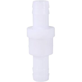 12mm Check Valve, Inline Check Valve, 12mm 1/2" Plastic Check Valve, 1 Way Water Non Return Check Valve for Fuel Gas Liquid Air
