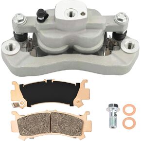 M MATI Front Left Disc Brake Caliper for Honda Pioneer 1000 Talon 1000 1000X 1000R SXS1000 2016-2023 with Sintered Pads Kit 45150-HL4-A01