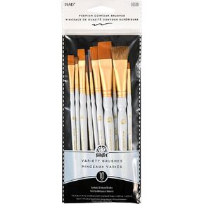 Plaid Learn to Paint Premium Brush Set, 50536 (10-Piece), 1-(Pack)