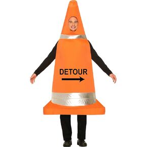 Forum Novelties Men's Traffic Cone Costume