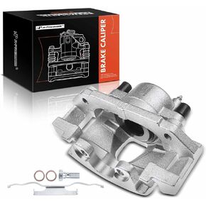 A-Premium Disc Brake Caliper Assembly with Bracket Compatible with Chrysler and Dodge Models - Town & Country & Grand Caravan 2001-2007, Voyager 2001-2003 - Front Left Driver Side