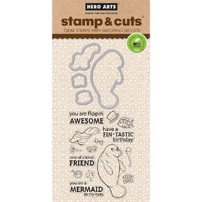 Hero Arts DC208 Stamp & Cut, Unicorn