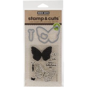 Hero Arts DC208 Stamp & Cut, Unicorn