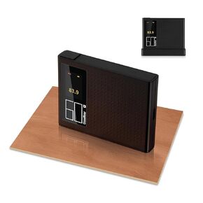 60º Digital Gloss Meter 1-200Gu Single Angle Glossmeter, for Glass Cellphone Ceramics Automobile Hardware Etc, with LCD Backlit and Auto Calibration, 2 Measuring Mode and USB Charging