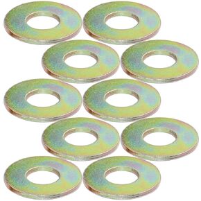 3/8" Large Size Flat Thick Fender Washer,Low Carbon Steel by Color Galvanization,Grade 4.8.(50pcs Pack)