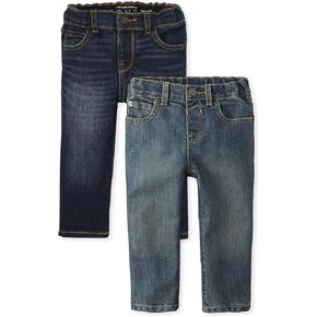 The Children's Place Baby Boys' and Toddler Multipack Basic Stretch Skinny Jeans
