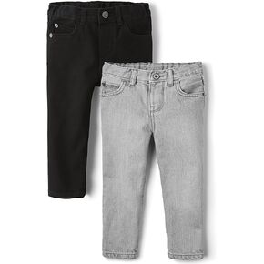 The Children's Place Baby Boys' and Toddler Multipack Basic Stretch Skinny Jeans