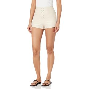GUESS Women's Marissa Pu Lace Up Short