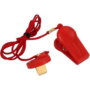 Treadmill Magnet Key,2PCS Running Machine Safety Switch Emergency Stop Magnet Treadmill Key with Circular Insert Red