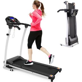 FYC Folding Treadmill for Home Portable Electric Treadmill Running Exercise Machine Compact Treadmill Foldable for Home Gym Fitness Workout Jogging Walking