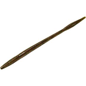 YUM Mighty Worm Straight-Tail Soft Plastic Bait Fishing Lure, 10.5 Inch Length, 5 per Pack