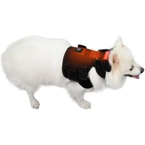 Heating Dog Neck Shoulder Brace for Dogs with Back Pain Cervical IVDD, Shoulder & Neck Pain, Spinal Arthritis, Chronic Joint Pain, Post Surgery Recovery (Small)