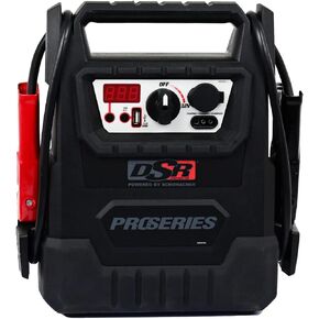 Schumacher DSR157 - ProSeries Jump Starter - 12V 2000 Peak Amps Portable Car Jump Starter + Maintainer - Jumper Cables with Battery Pack - 400 cranking amps