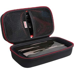 BOVKE Carrying Case Compatible with Halo Bolt 58830/57720/44400 MWH ACDC Max 55500 mWh Portable Phone Laptop Charger Car Jump Starter, Mesh Pocket fit AC Outlet, Car Charger, Jumper Cables, Black
